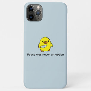 Funny Custom Text Yellow Duck Black Case-Mate iPhone Case
