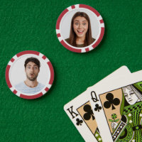 Funny custom two photo image wedding party game