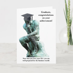Funny Customisable Graduation Card