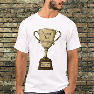 Funny Customisable Trophy Award T-Shirt