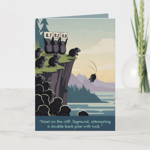 Funny customizable birthday card