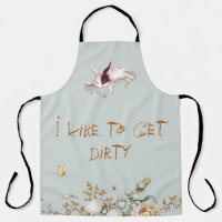 Funny Cute Animal Bunny Garden her