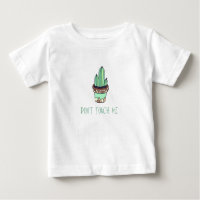 Funny cute baby cactus
