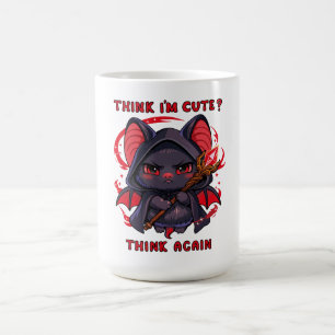 Funny Cute Bat Mage Coffee Mug