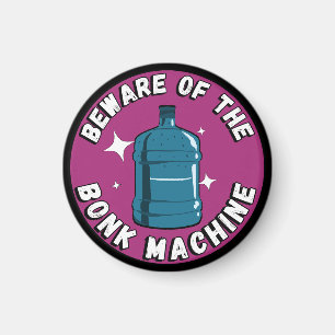 Funny Cute beware of the bonk machine / palestine Magnet