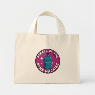 Funny Cute beware of the bonk machine / palestine Mini Tote Bag