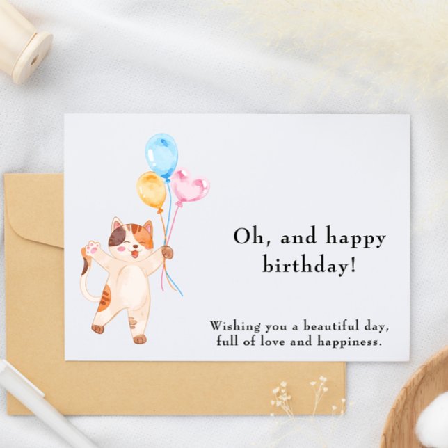 Funny & Cute Birthday Card (Funny & Cute Birthday Card)