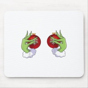 Funny Cute Christmas Heart Hands Style Family For Mouse Pad