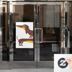 Funny cute dachshund for long dog parent