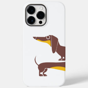 Funny cute dachshund for long dog parent Case-Mate iPhone 14 pro max case