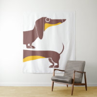 Funny cute dachshund for long dog parent