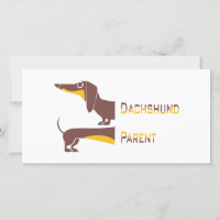 Funny cute dachshund for long dog parent