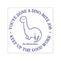Funny Cute Dinosaur Dynamite Job Teacher Praise