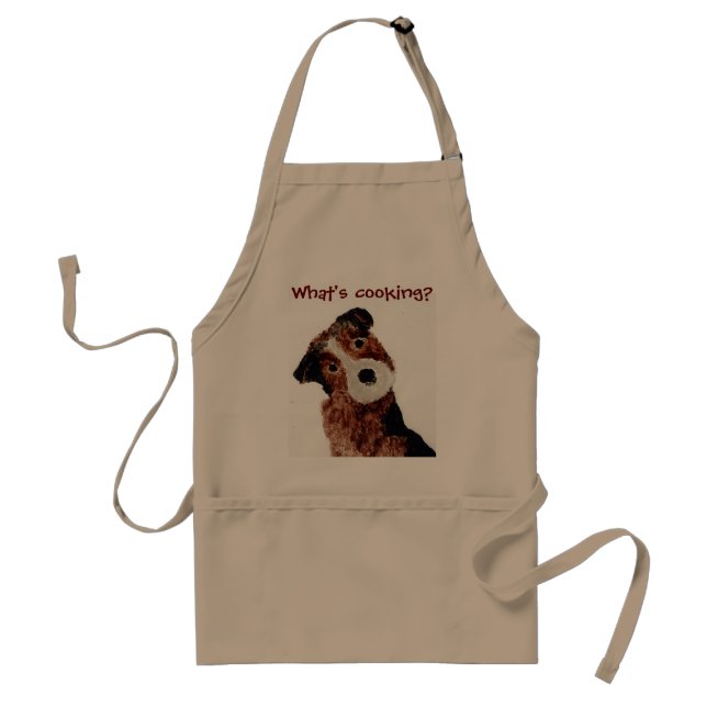 Funny Cute Dog Custom Standard Apron (Front)