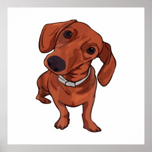 Funny Cute Dog, Dog Lover, Dog Owner, Pet Poster