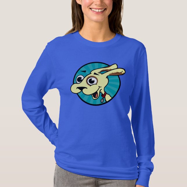FUNNY CUTE DOG LONG SLEEVE T-SHIRT (Front)