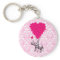 Funny cute elephant & pink damask