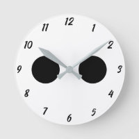 Funny Cute Face Eyes Black White Halloween 2024