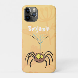 Funny cute fluffy spider cartoon Case-Mate iPhone case