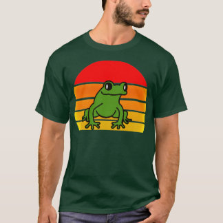 Funny cute frog sunset sunrise summer Gifts  1  T-Shirt