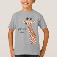 Funny Cute Giraffe Personalised 
