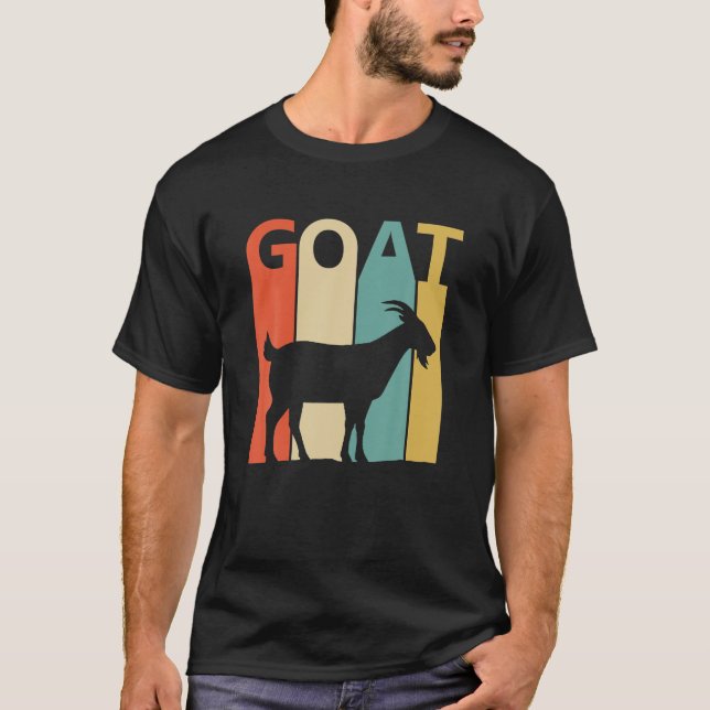 Funny Cute Goat T-Shirt (Front)