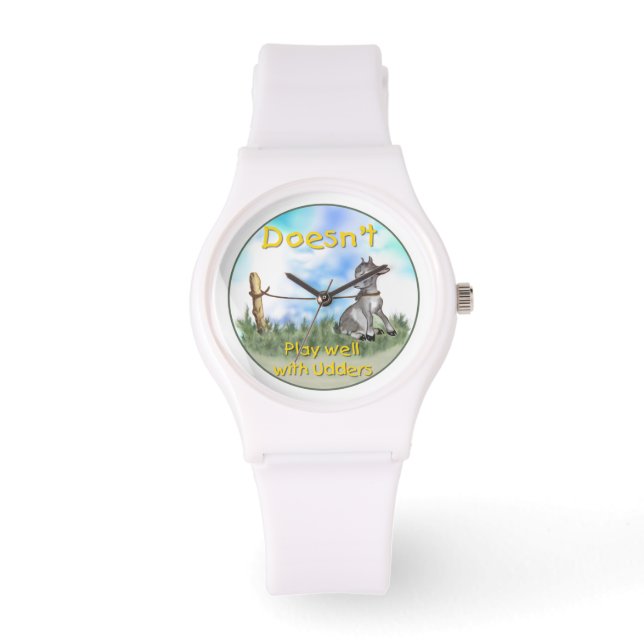 Funny Cute Goat Watch (Front)