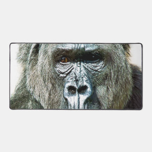 FUNNY CUTE GORILLA DESK MAT