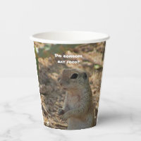 Funny Cute Ground Squirrel Photo Southwest Picnic