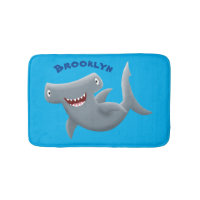 Funny cute Hammerhead shark cartoon