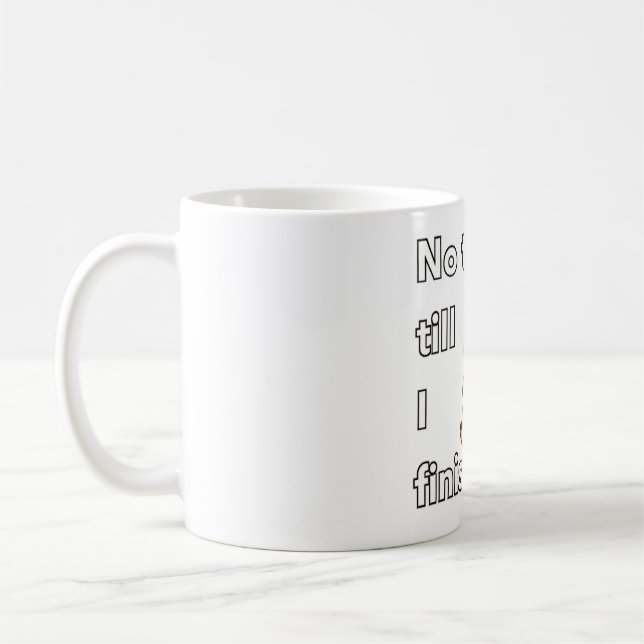 Funny cute Hamster Coffee Mug  (Left)