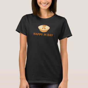Funny Cute Happy Pi Day Math Teacher  T-Shirt