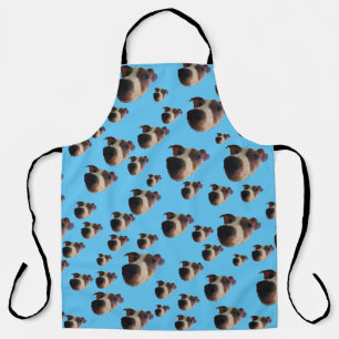 Funny Cute Jack Russell All Over Print Apron
