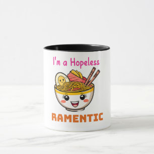 Funny Cute Kawaii Ramen Japanese Noodles Lover on Mug