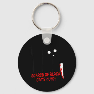 Funny Cute Kawaii Y Halloween Black Dog Instead Of Key Ring