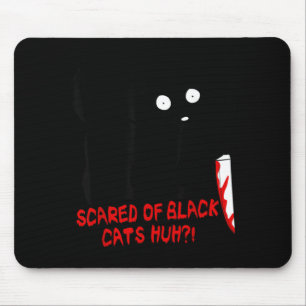 Funny Cute Kawaii Y Halloween Black Dog Instead Of Mouse Pad