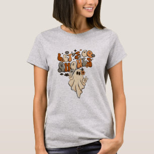 Funny Cute Let's Go Ghouls Halloween T-Shirt