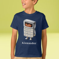Funny Cute Math Nerd Kid Calculator