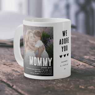 Funny Cute MOMMY Definition 2 Photo Coffee Mug
