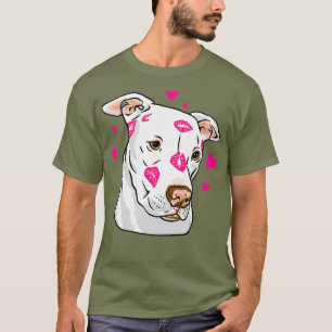 Funny Cute Pitbull Rescue Dog T-Shirt