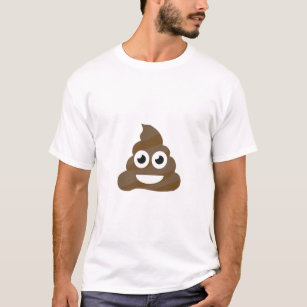 Funny Cute Poop Emoji T-Shirt