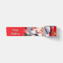 Funny Cute Santa & Typography