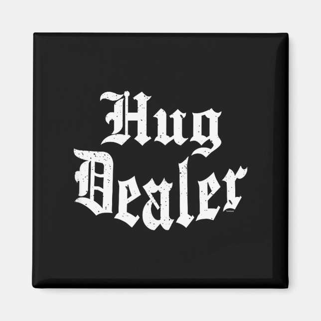 Funny Cute Sensitive Feet Hug Merchant Valentine's Magnet (Front)