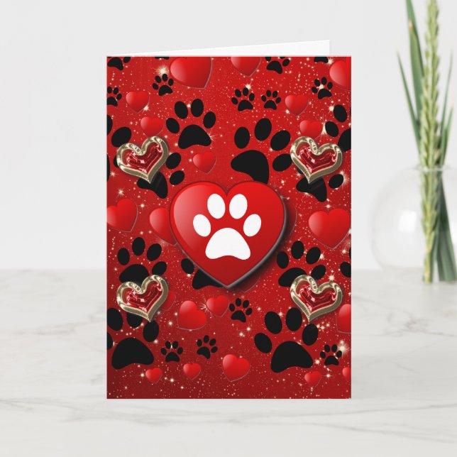 Funny Cute Sick Pet Get Well Poetry Card (Front)