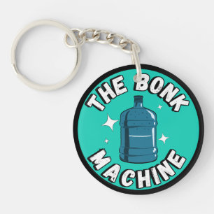 Funny Cute the bonk machine /Free Palestine design Key Ring