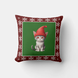 Funny Cute Trendy Stylish elegant Christmas Tree Cushion