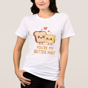 Funny & Cute Valentine’s Day Gift Tri-Blend Shirt