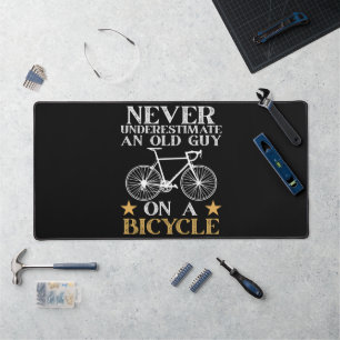Funny Cycling Biker Humour Desk Mat