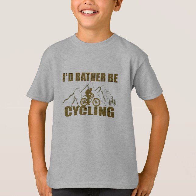 Funny cycling quotes T-Shirt (Front)