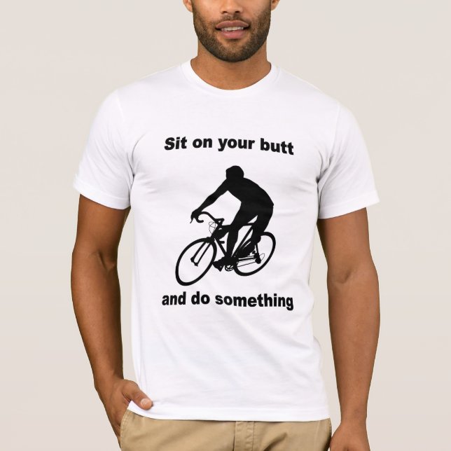 funny cycling T-Shirt (Front)